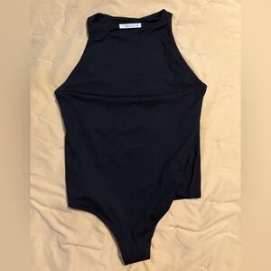 Black One-Piece Bodysuit